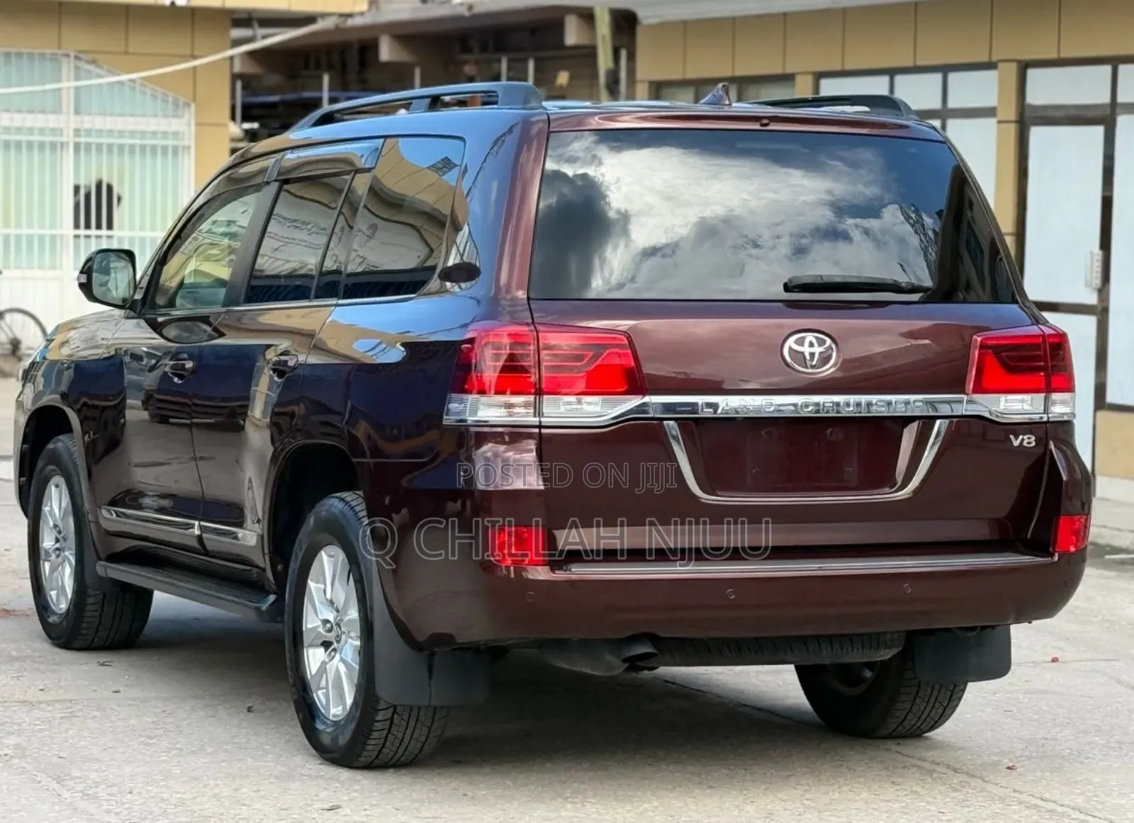 Toyota Land Cruiser 2017 Burgundy