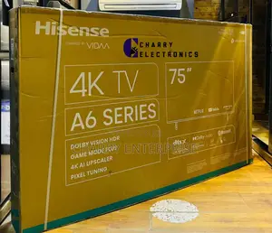 HISENSE SMART Tv With Bluetooth 75 Inch With Game Mode