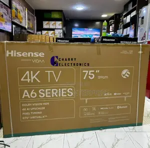 HISENSE SMART Tv With Bluetooth 75 Inch With Game Mode