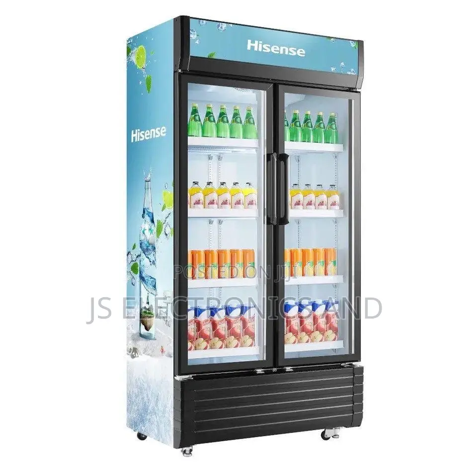 Big Offer Hisense Showcase Fridge 600 Liter Milango Miwili