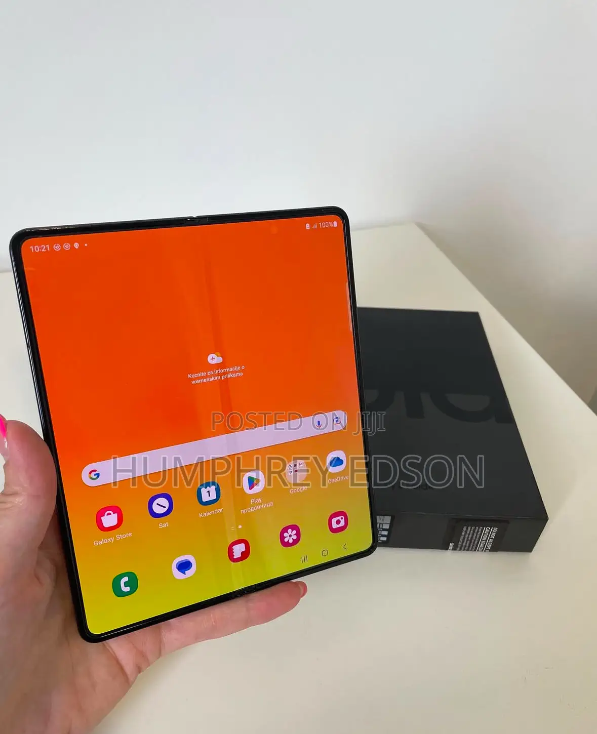 New Samsung Galaxy Z Fold4 256 GB Black