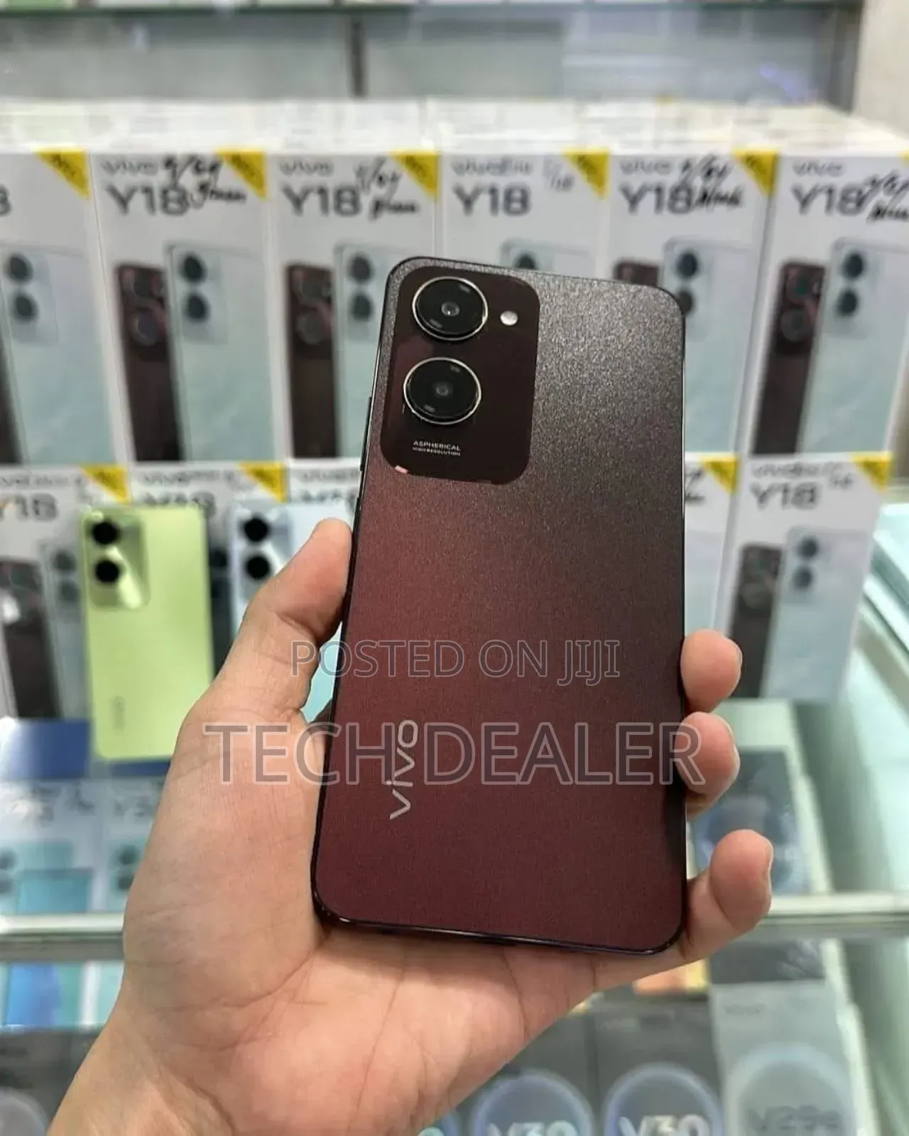 New Vivo Y18 128 GB Black