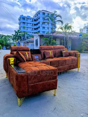 L Shape Sofa Mpya Kabsa