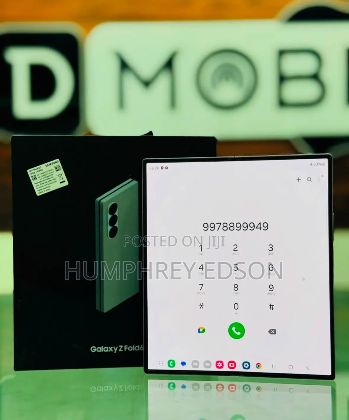 New Samsung Galaxy Z Fold6 256 GB Silver
