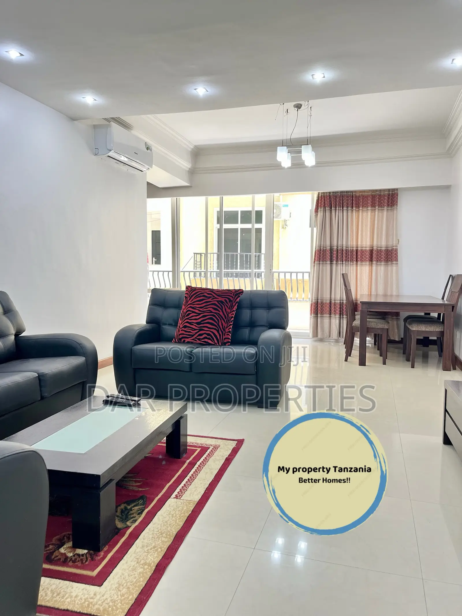 Furnished 3bdrm Apartment in Upanga Property for rent