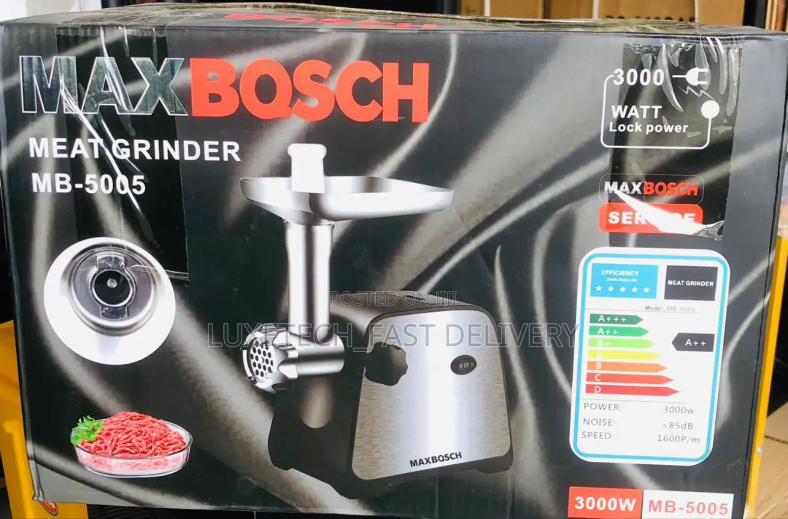 Max Bosch Meat Grinder/Mincer Stainless Steel