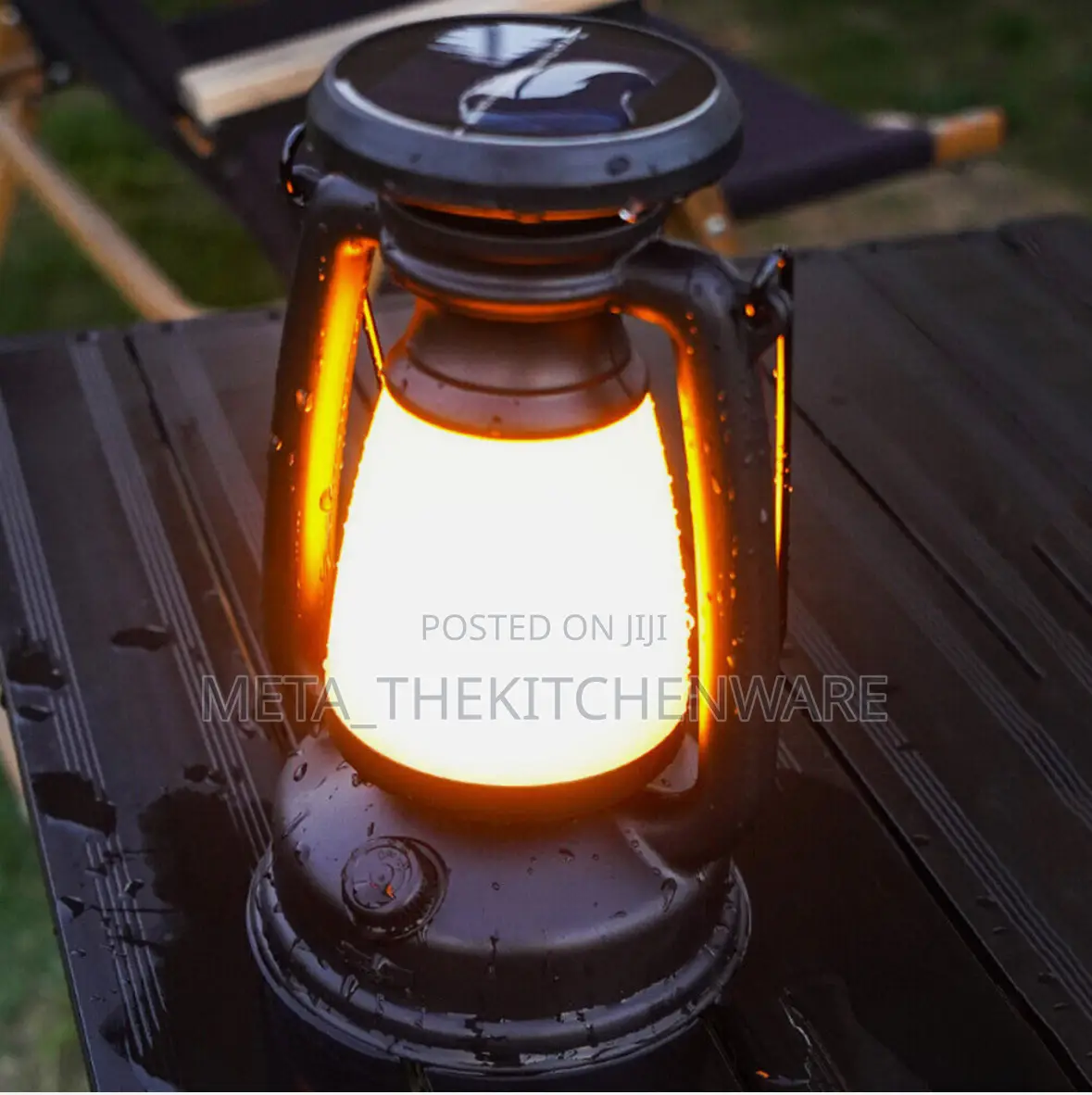 Vintage Camping Waterproof Lantern 120LM LED 1200mah