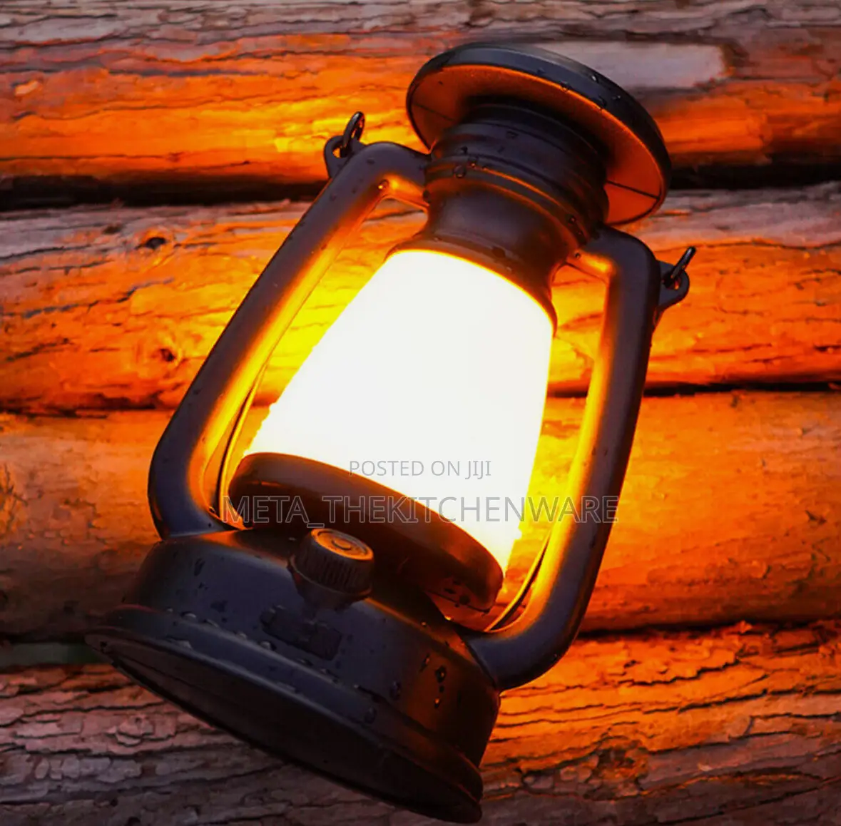 Vintage Camping Waterproof Lantern 120LM LED 1200mah