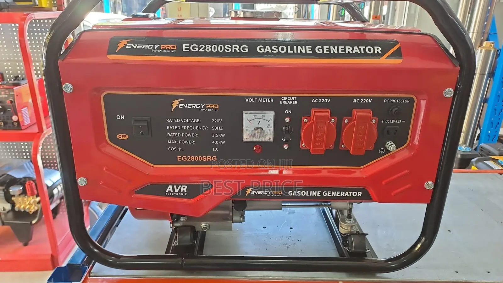 Energy PRO Gasoline Generator 4 Kw