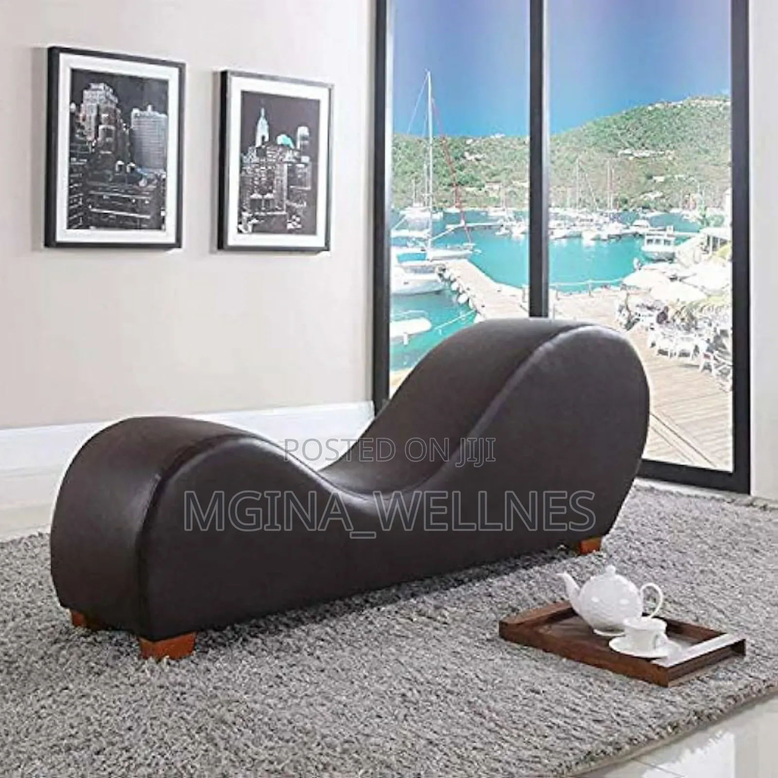 Relaxing Sofa S Shaped Chair for Sex Sensual Massage