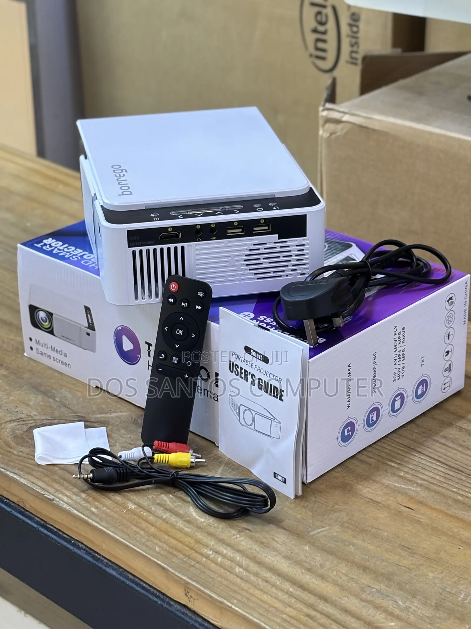 Borrego HD Smart Projector 150inches Display