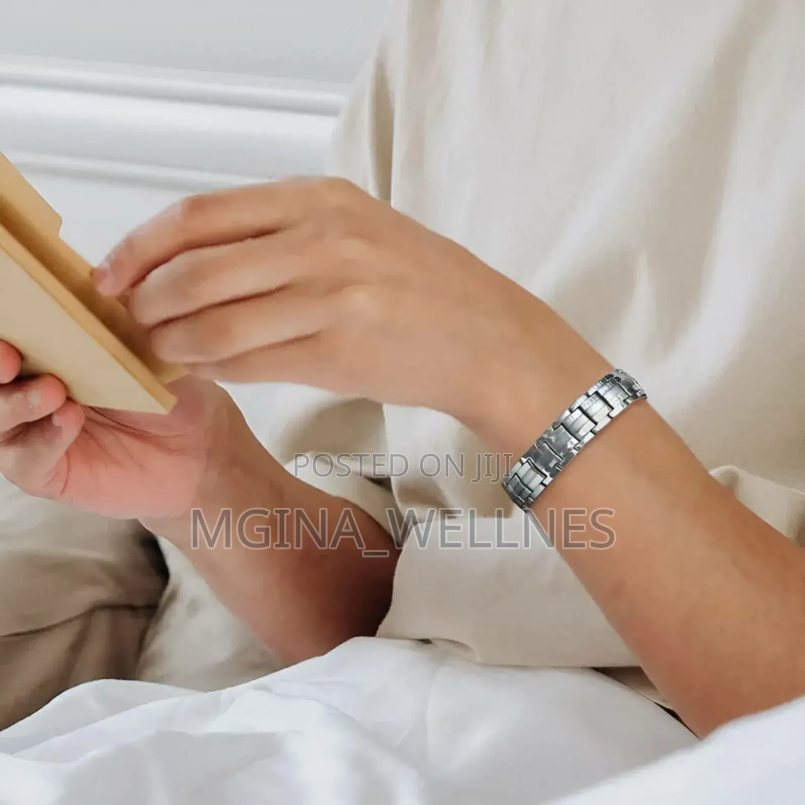 Pure Titanium Magnetic Bracelet for Healthy Benefits