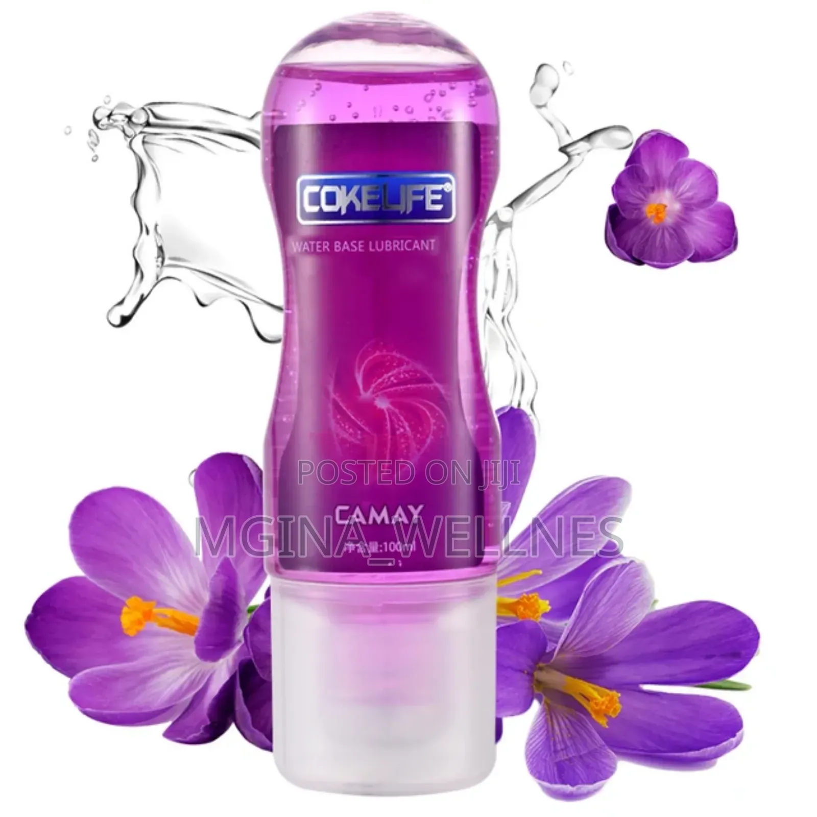 Organic Scented Water Soluble Non Greasy Lubricant