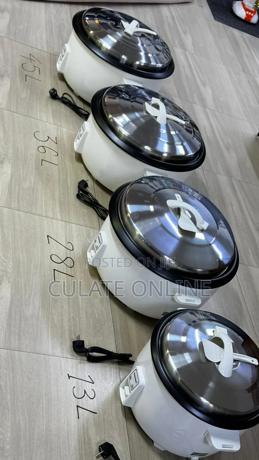 16kgs / 36ltrs Rice Cooker