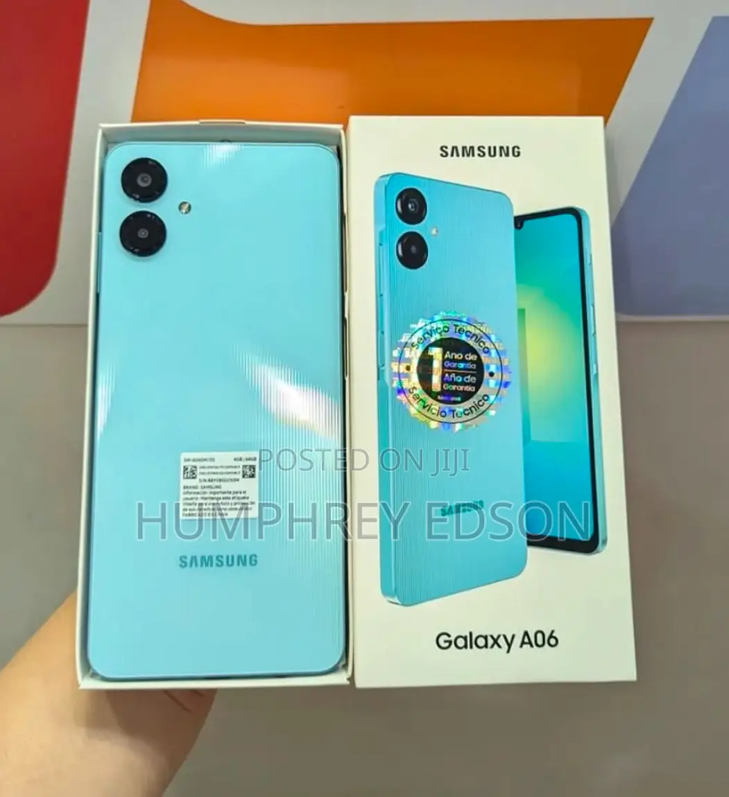 New Samsung Galaxy A06 64 GB Blue