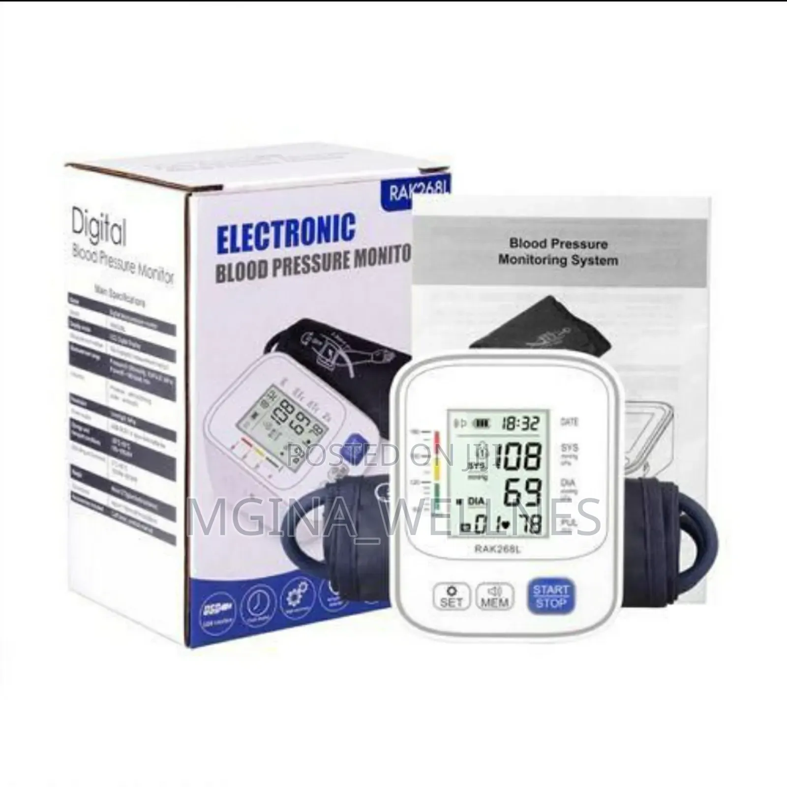 Automatic Digital Blood Pressure Monitoring