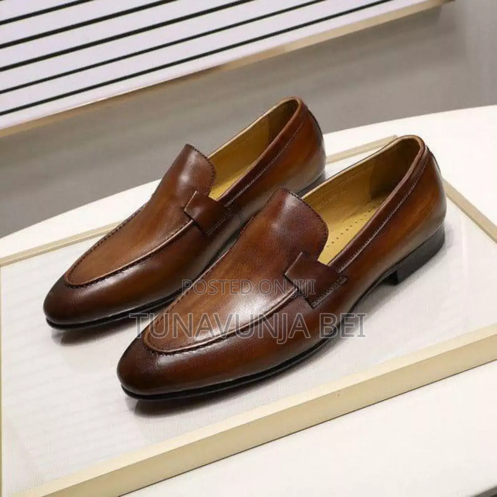 Mocca Leather Shoes