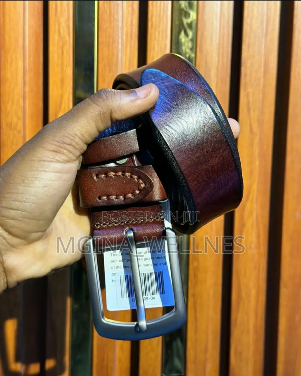 Pure High Quality Leather Belt for Men