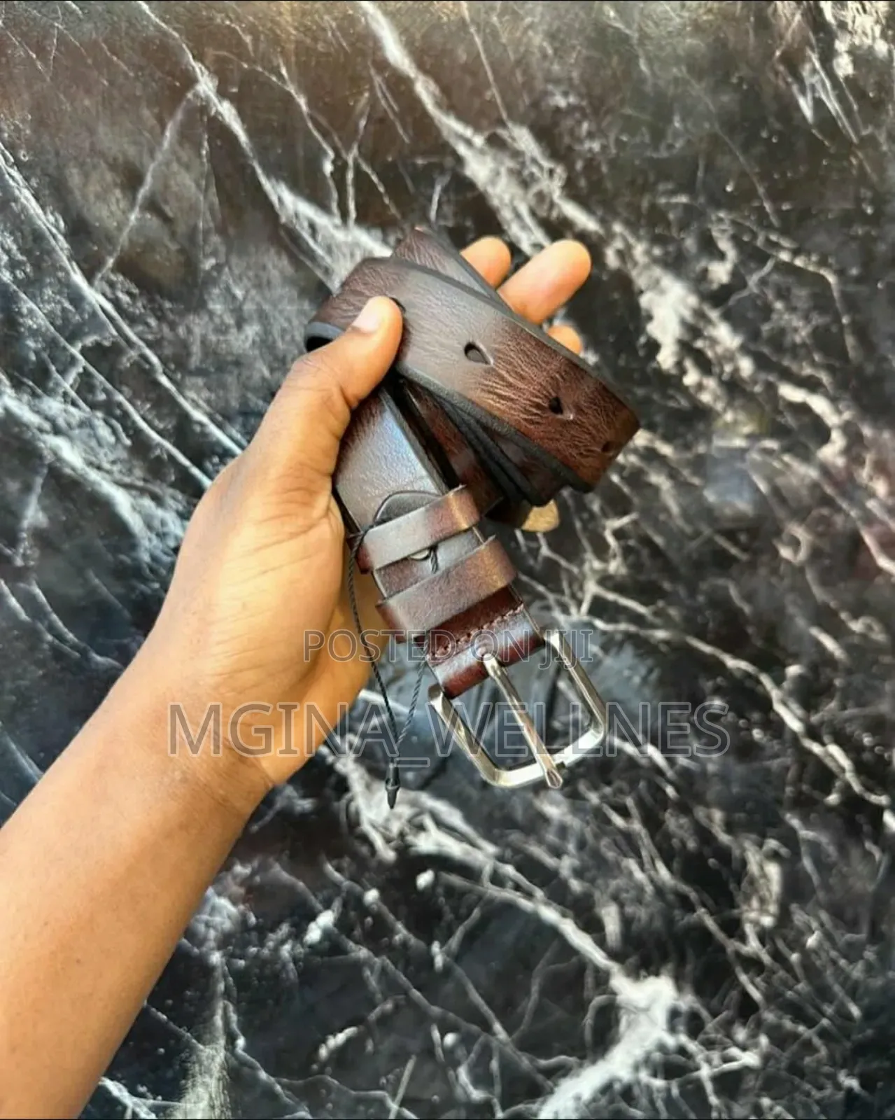 Pure High Quality Leather Belt for Men