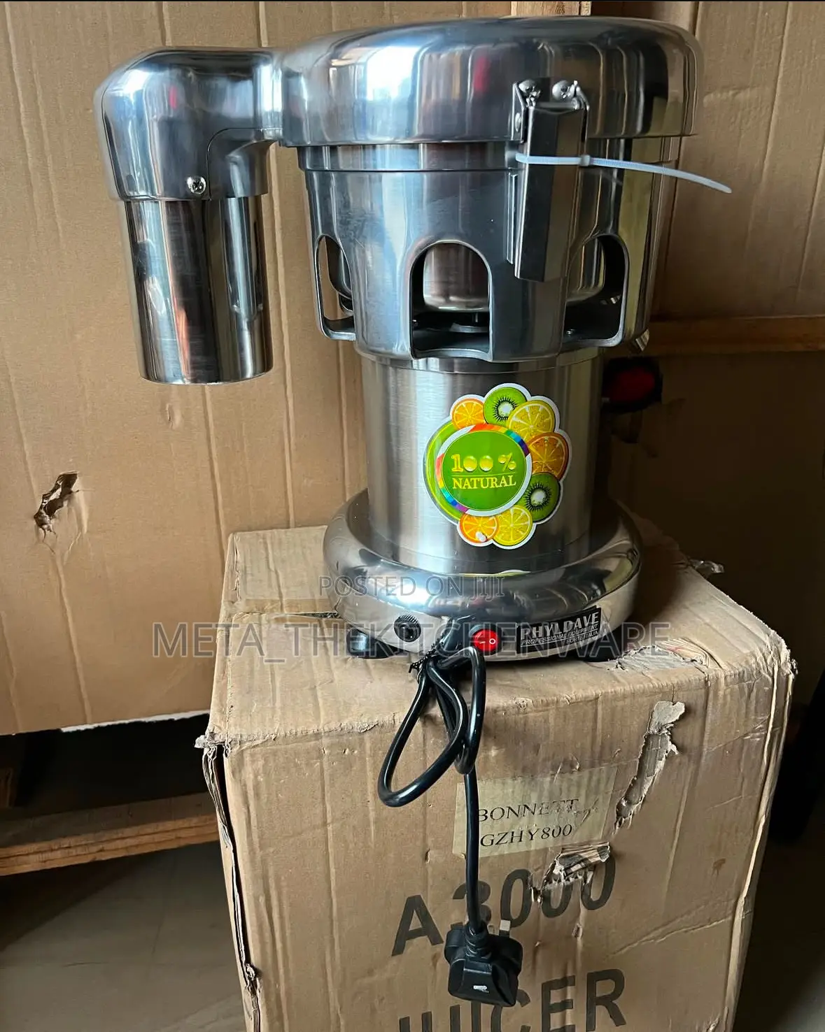 Commercial Stainless Steel Juice Extractor 28kg