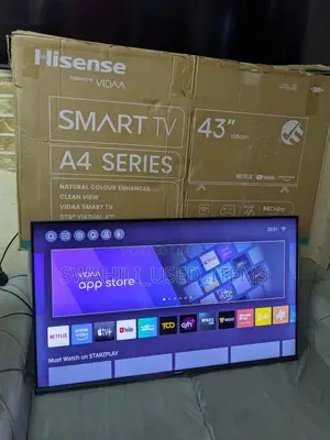 Hisense Smart Tv Inch 43 Box Lipo Used Kama Mpya