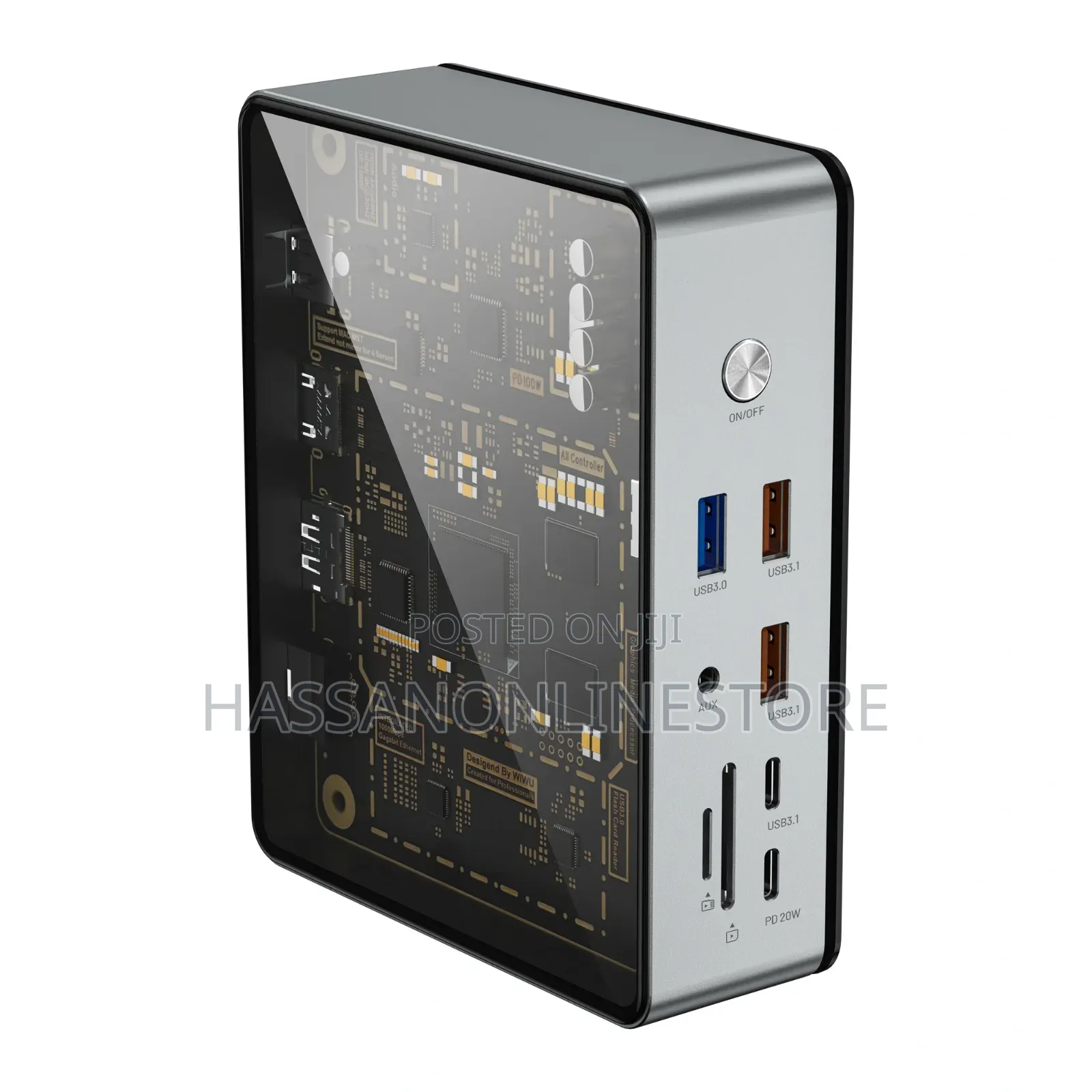Wiwu 16 in 1 Type C Hub Laptop Docking Station
