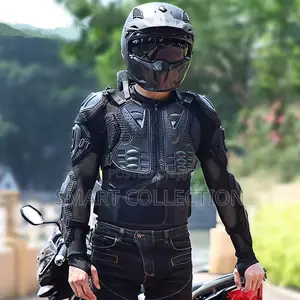 Motorcycle Body Armor Jacket Spine Chest Gear For Adult