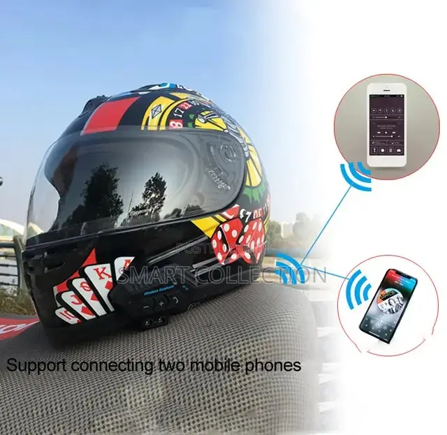 Bluetooth Motorcycle Headphones and Mic