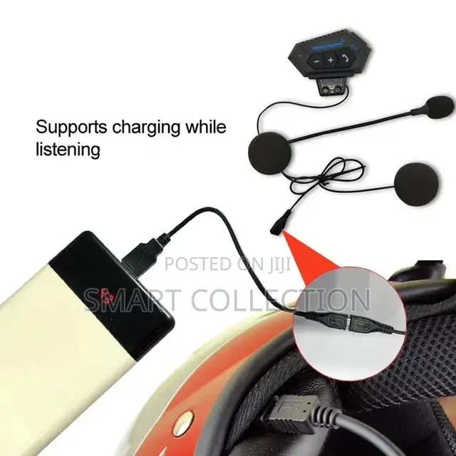 Bluetooth Motorcycle Headphones and Mic