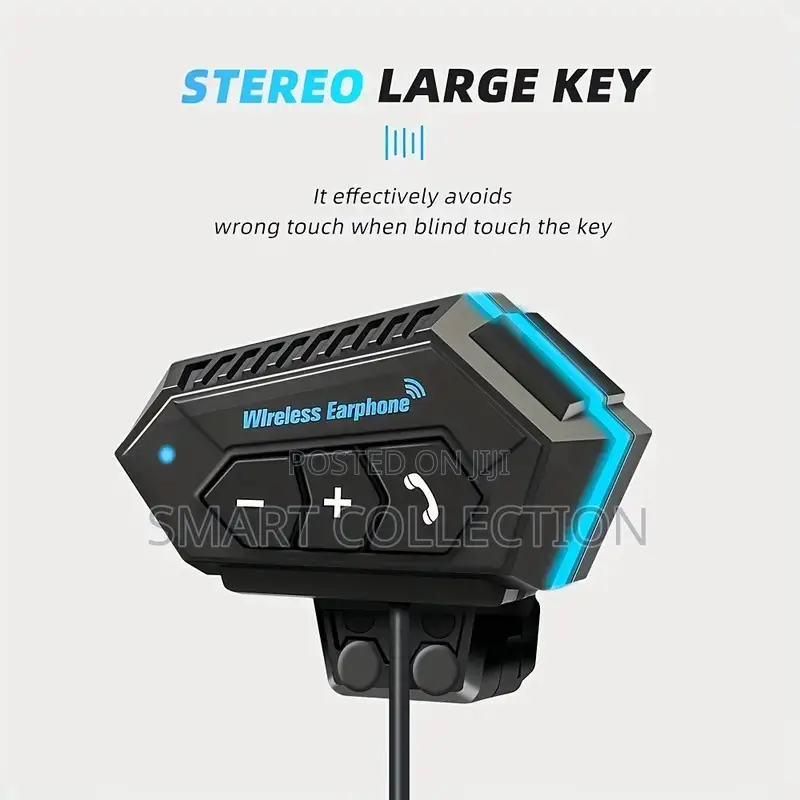 Bluetooth Motorcycle Headphones and Mic