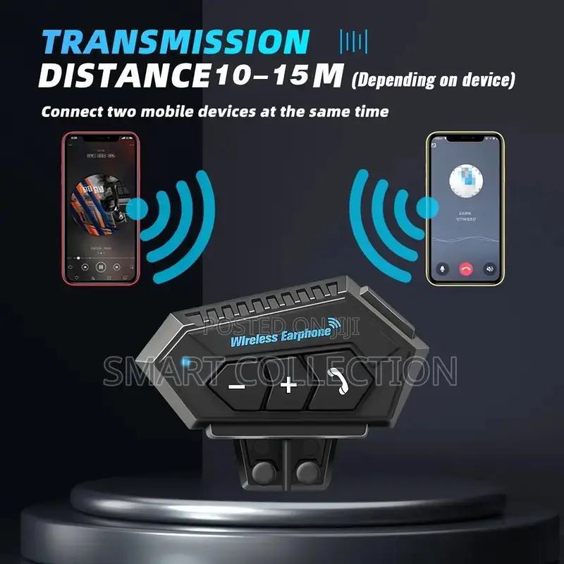Bluetooth Motorcycle Headphones and Mic