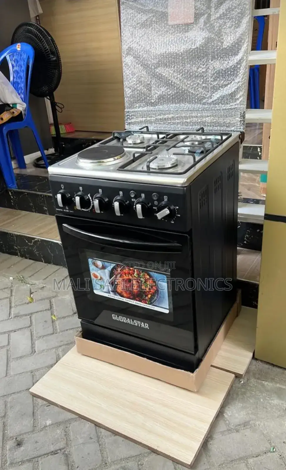 Global Star Jiko La Umeme Lenye Oven Ndani Kwa Ndani
