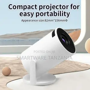 Mini Projector With And Bluetooth, Portable Smart Projector