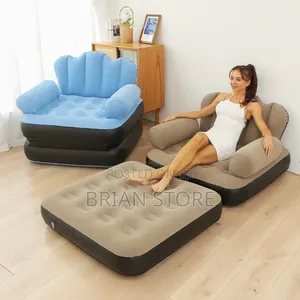 Inflatable Air Sofa And Matress (2in 1)