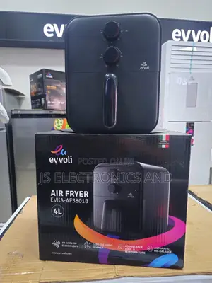 BIG OFFER Air Fryer EVVOLI 4.0L 2 Years Warranty Original