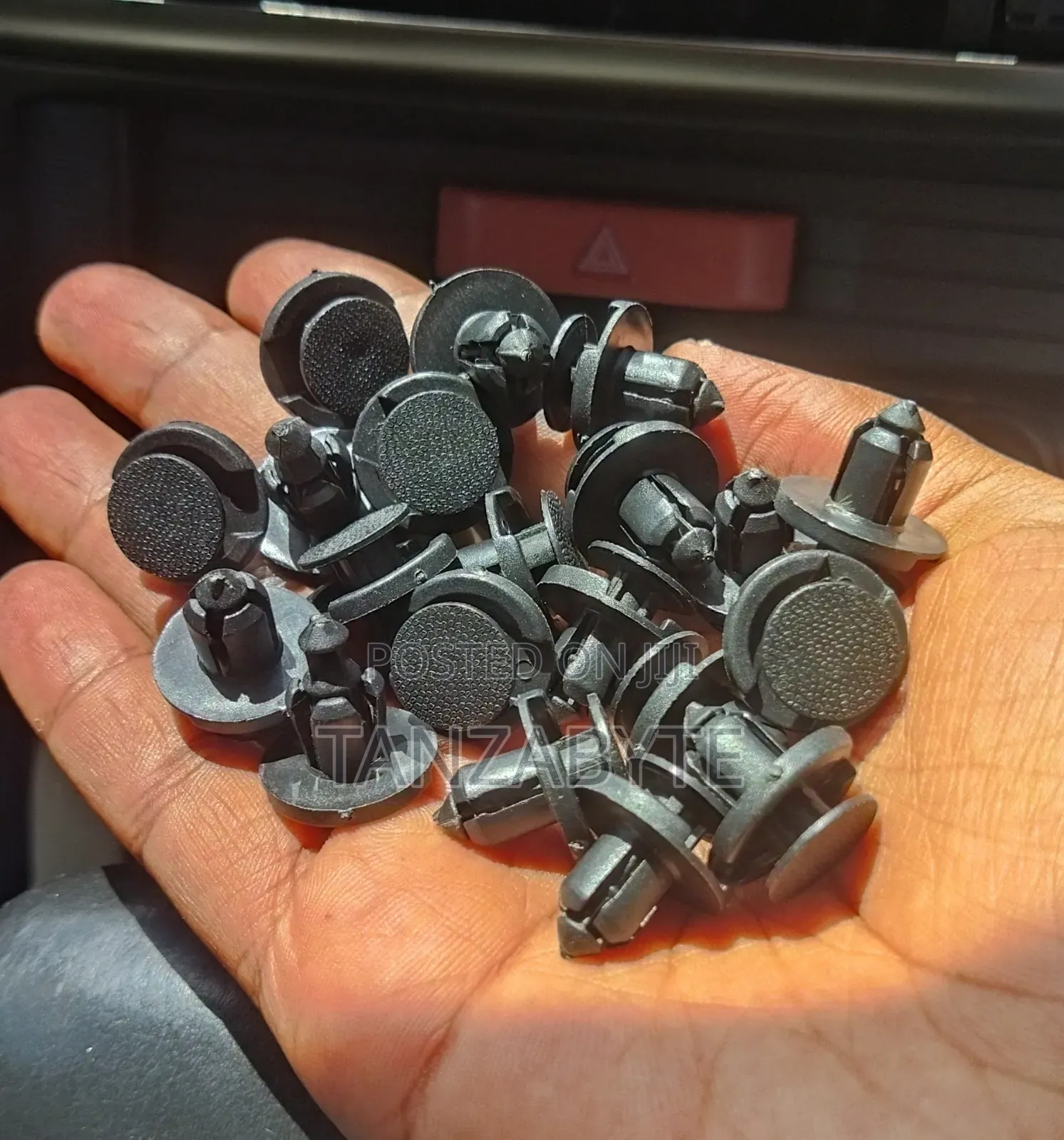 Bumper Clips - Fastener 8mm Rivets for Door Panels, Bumpers