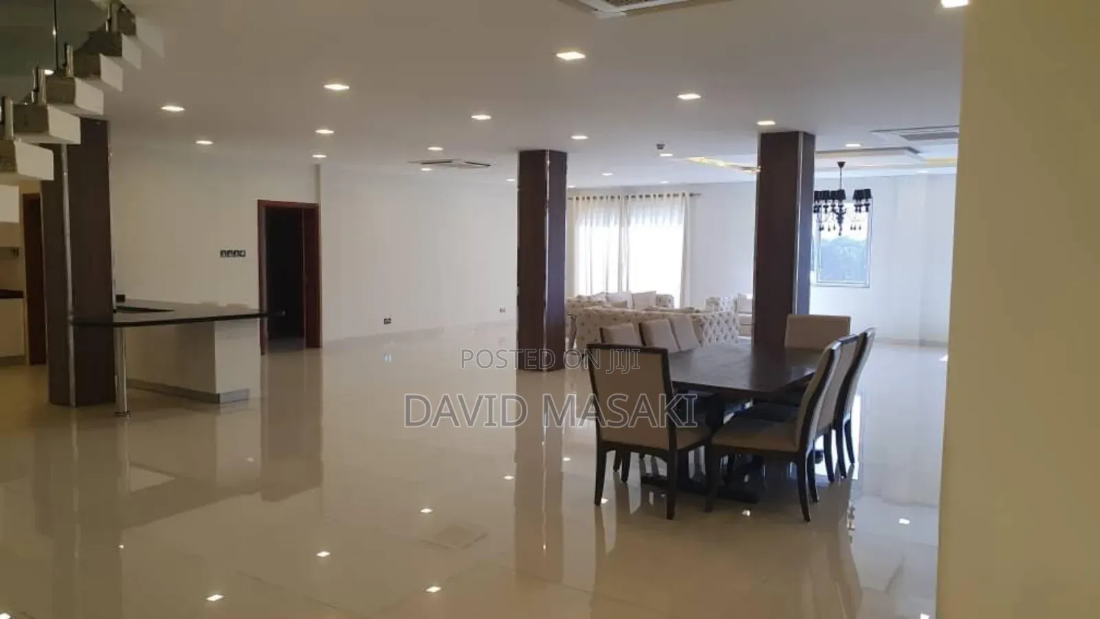 Furnished 4bdrm Duplex in Masaki Luxury for rent