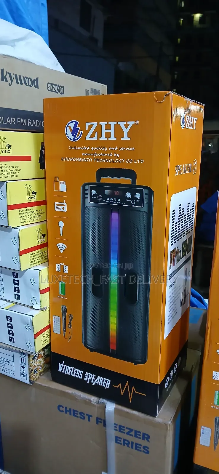 Zhy Portable Wireless Speaker