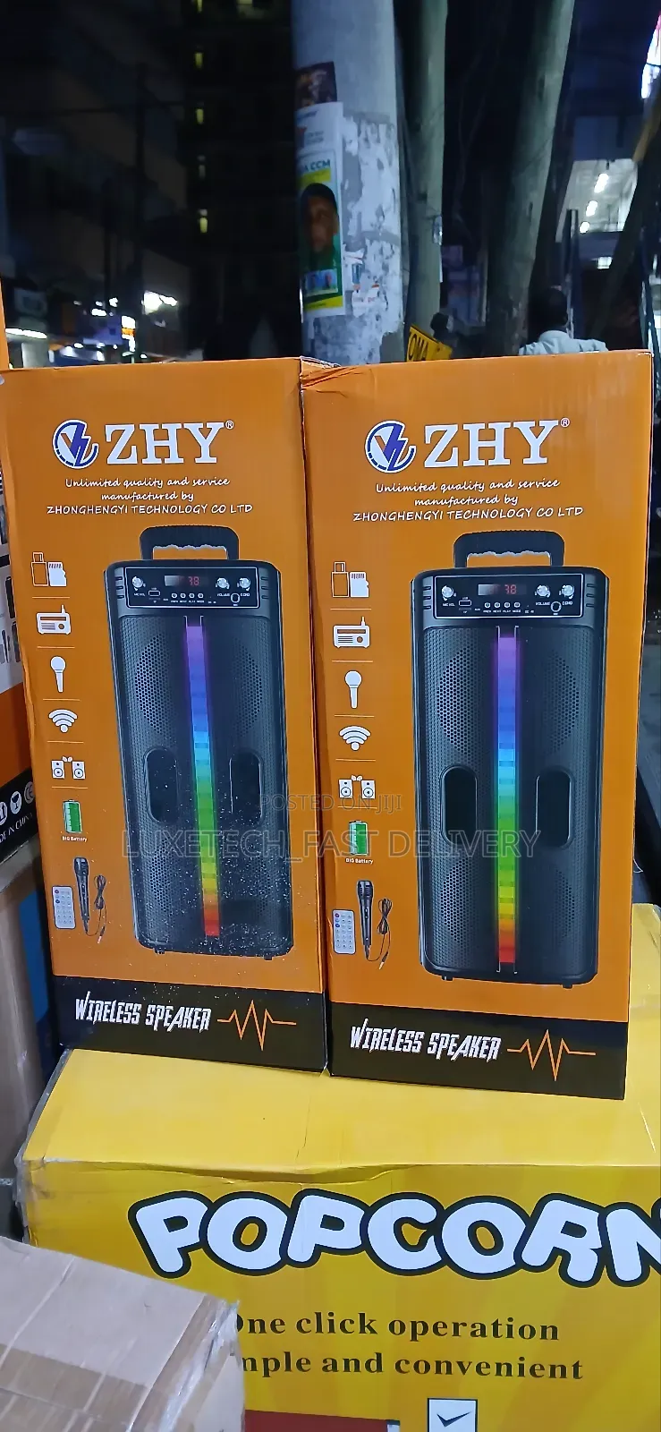 Zhy Wireless Spika Ya Matangazo