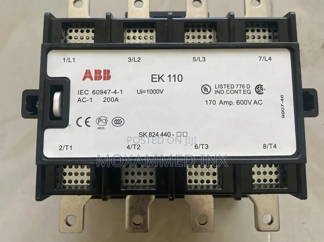 Abb AC Contactor Ek110 (200A)