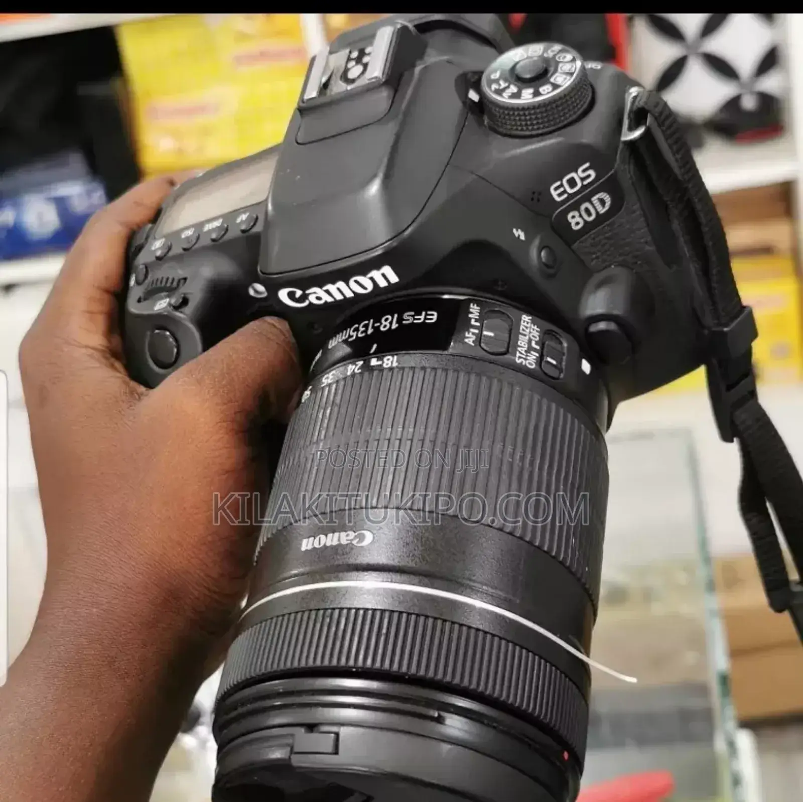 CANON 80D Lens 18-135mm
