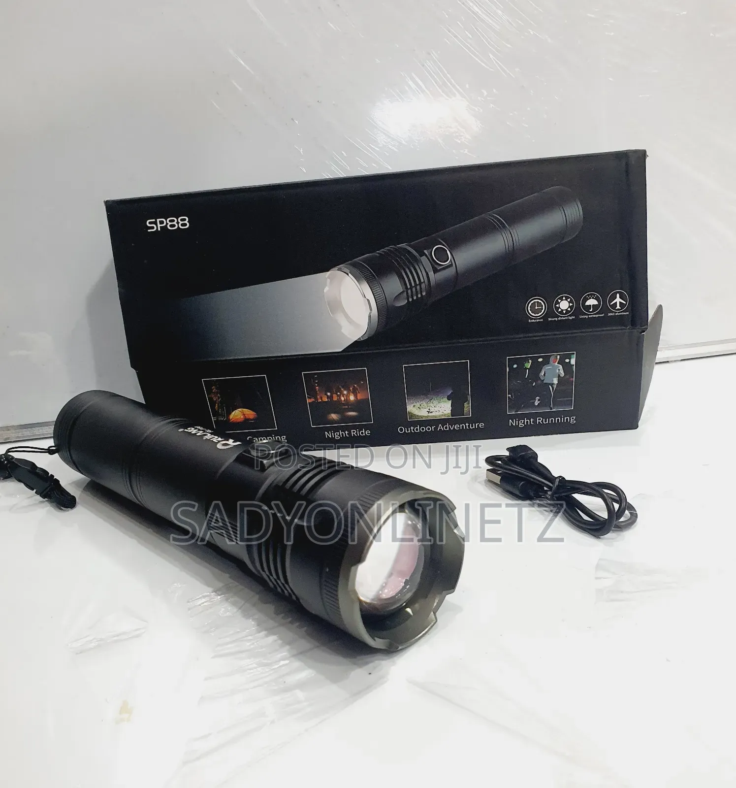 2 in 1 Highquality Flashlight With Power Bank