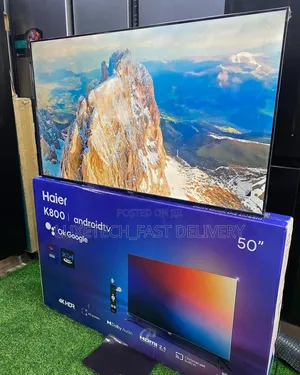 Haier 50" Smart Android Tv Uhd