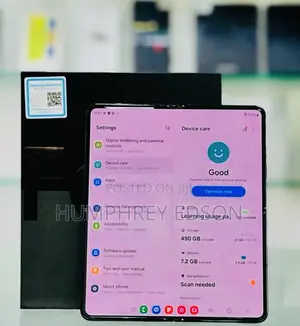 New Samsung Galaxy Z Fold4 256 GB Black