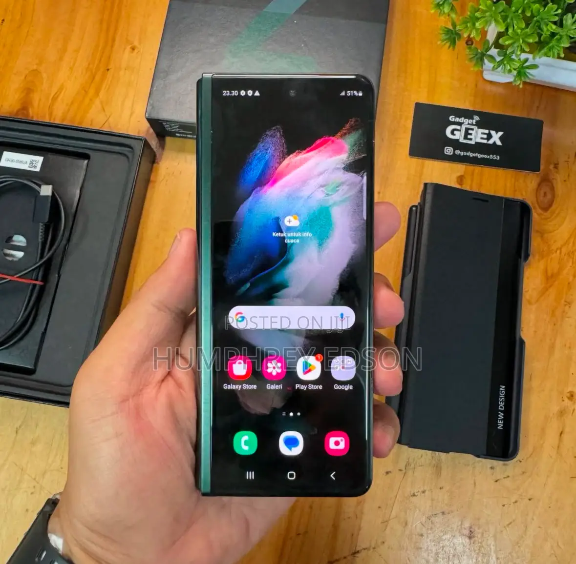 New Samsung Galaxy Z Fold4 256 GB Gray