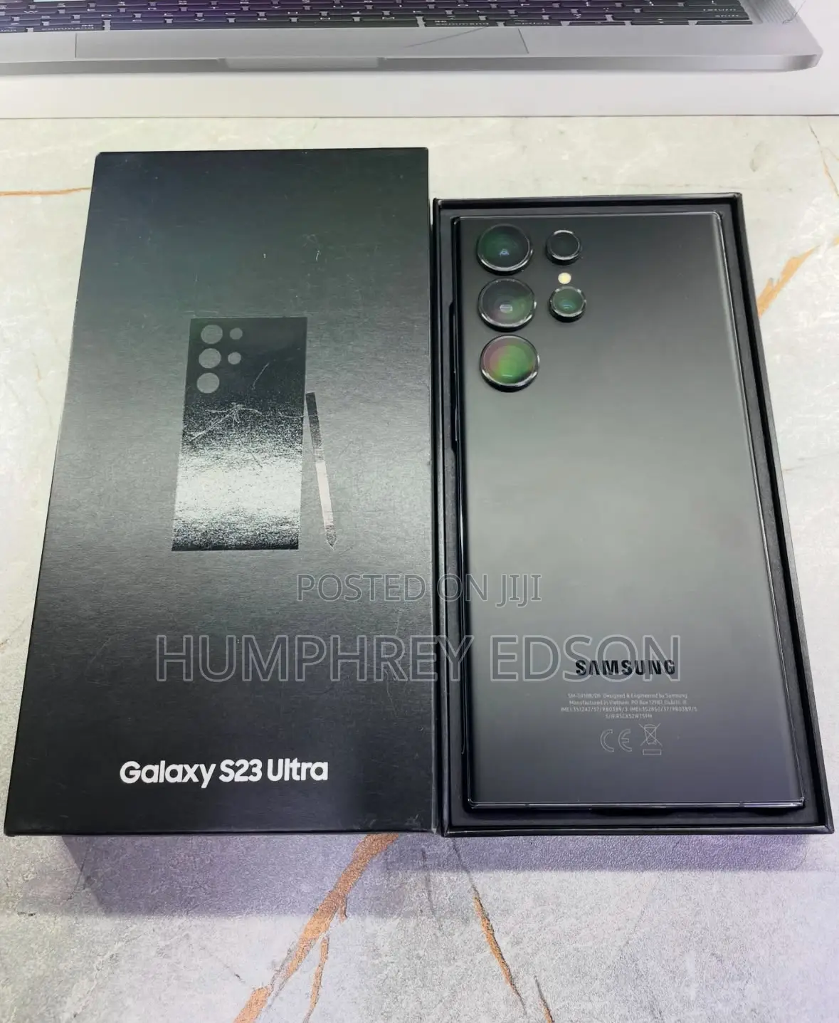 New Samsung Galaxy S23 Ultra 256 GB Black