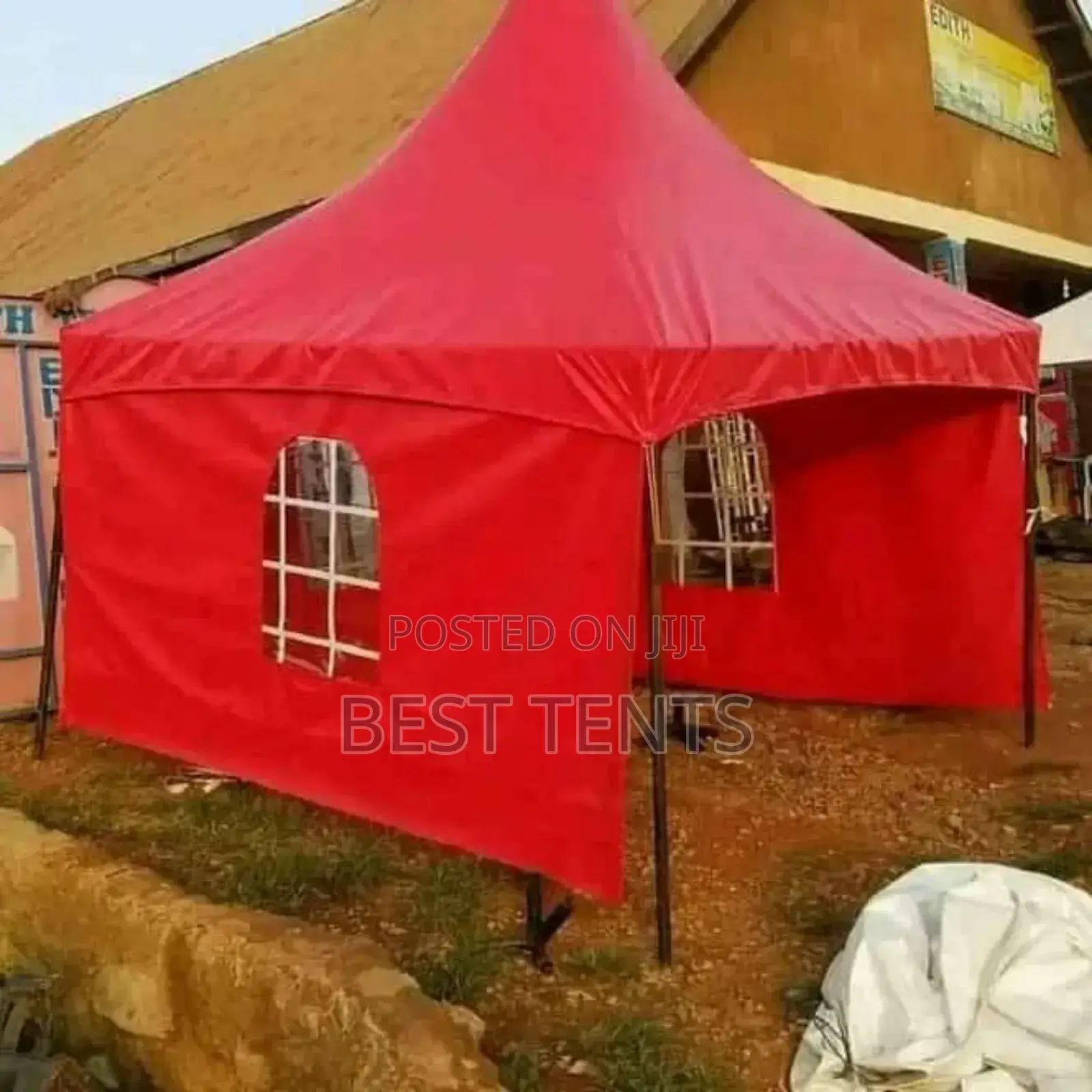 Maturubai and Tents, Canvas