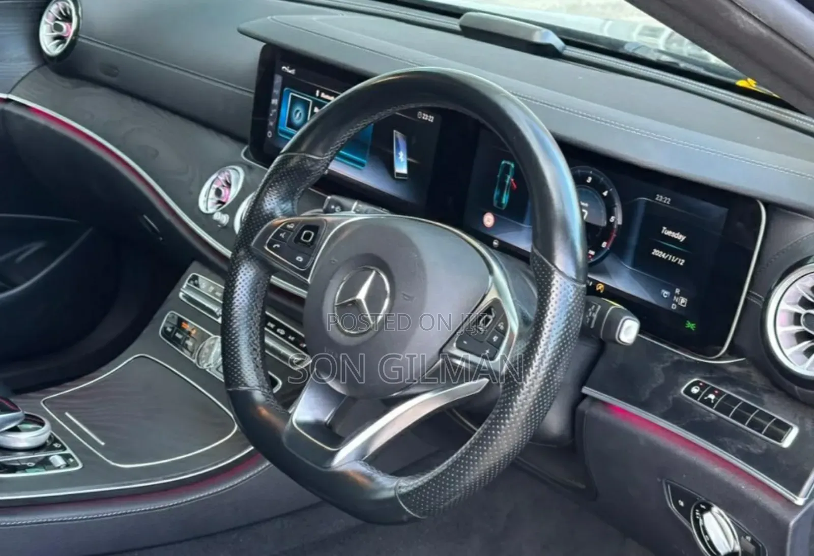 Mercedes-Benz E200 2017 Black