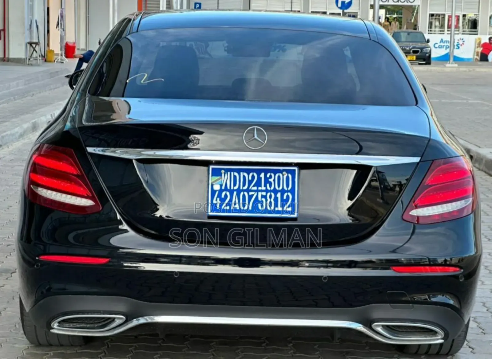 Mercedes-Benz E200 2017 Black
