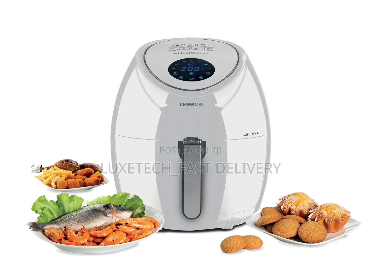 Kenwood Digital Air Fryer XXL 5.5L 2.4kg 1800W